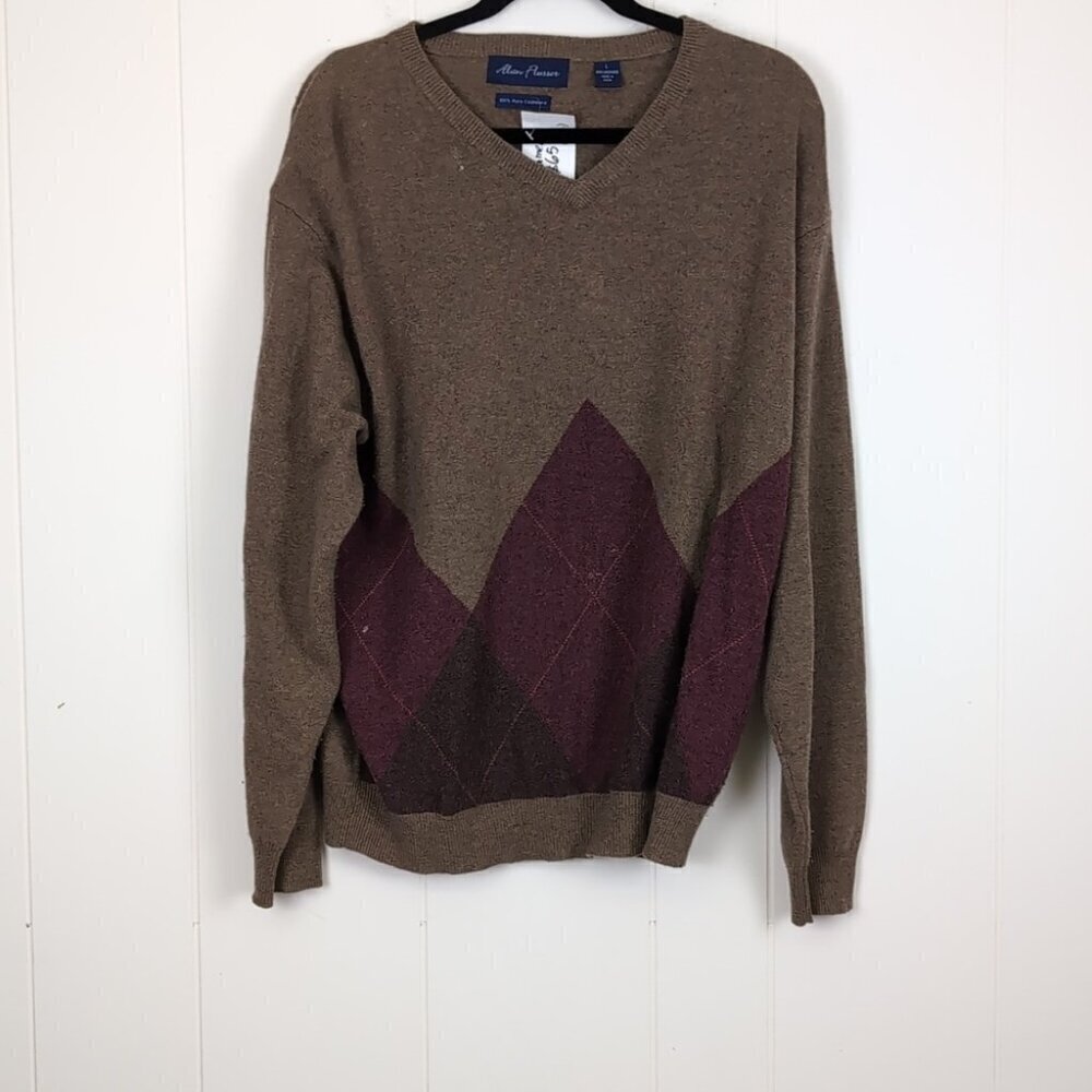 Cozy 100% cashmere sweater large